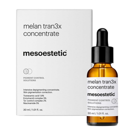 Mesoestetic Melan Tran3x Concentrate - Intensywny koncentrat depigmentujący na noc - 30 ml